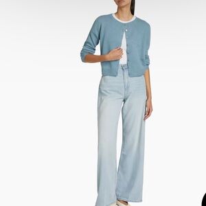 Light Blue Wide-Leg Women’s Jeans